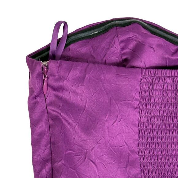 NWT Urban Outfitters | Silence + Noise Dylan strapless mini dress, purple, small - Picture 8 of 15